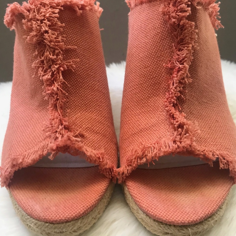 Circus by Sam Edelman Orange Wedges #6.5
